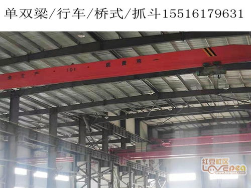 广西梧州10吨桥式起重机厂家吊钩试车过程